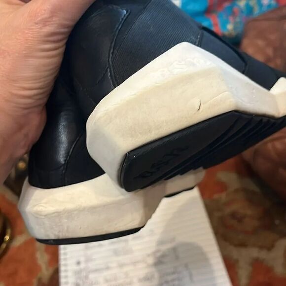 ASH Quid Black Leather/Neoprene Sneaker, 37 EU/6.5-7 US! - Picture 14 of 14